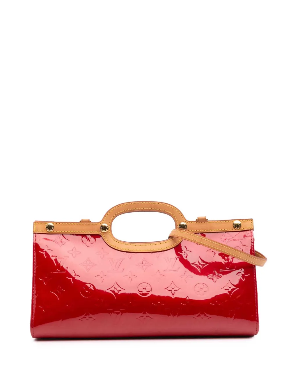 Pre-owned Louis Vuitton 2008 Monogram Vernis Roxbury Drive Satchel