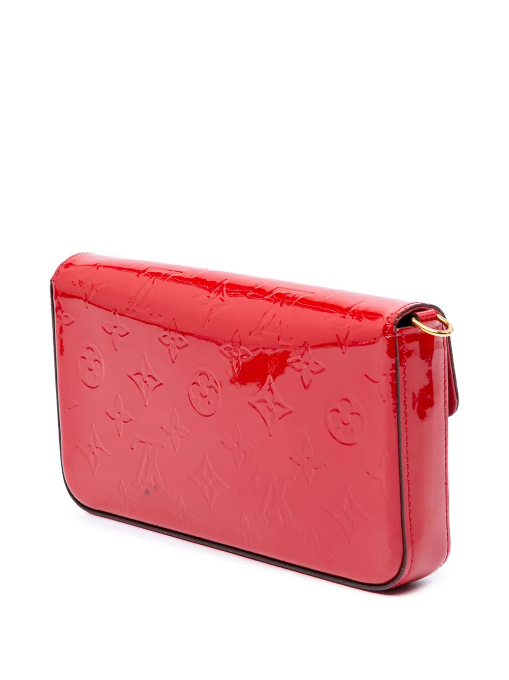 Pre-owned Louis Vuitton 2018 Monogram Vernis Pochette Felicie Crossbody Bag