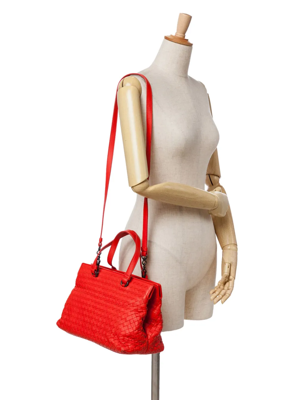Bottega Veneta Pre-Owned 2012-2024 Nappa Intrecciato satchel | Pre-Owned | Image 2