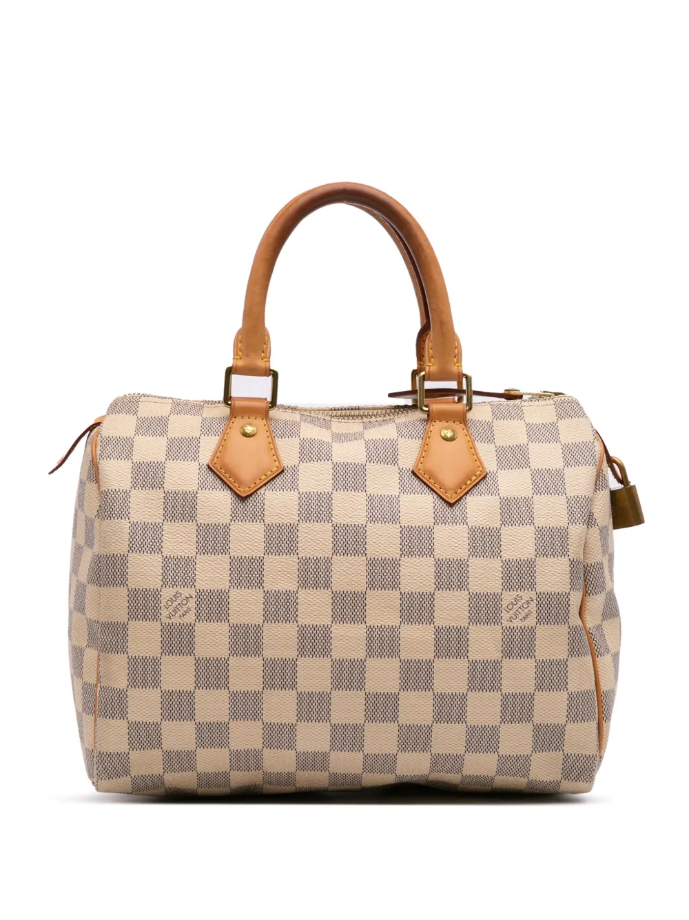 Louis Vuitton Pre-Owned 2014 ダミエ アズール スピーディ 25 ボストンバッグ - ブルー Louis Vuitton Pre-Owned 2014 ダミエ アズール スピーディ 25 ボストンバッグ - ブルー