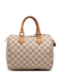 Louis Vuitton Pre-Owned 2014 Damier Azur Speedy 25 boston bag - Blue