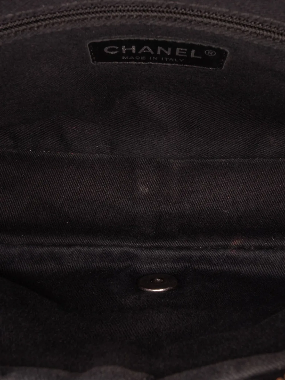 Pre-owned Chanel 2012 Medium Quilted Caviar Easy Flap Shoulder Bag
