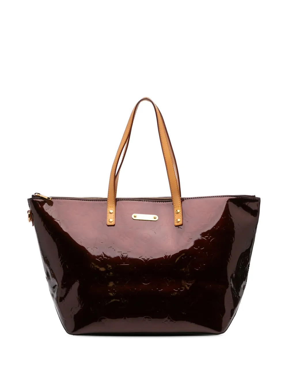 Louis Vuitton Pre-Owned 2000-2024 モノグラム ヴェルニ ベルヴューGM トートバッグ - レッド Louis Vuitton Pre-Owned 2000-2024 モノグラム ヴェルニ ベルヴューGM トートバッグ - レッド