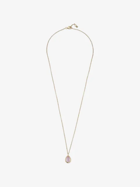 Mateo pink-topaz necklace