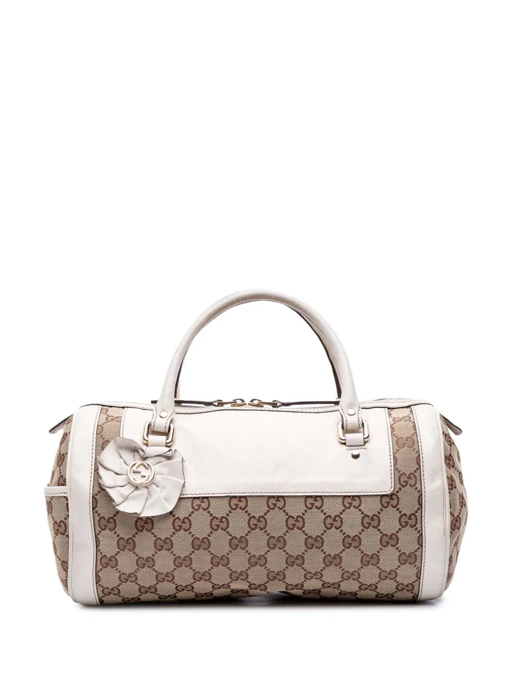 Gucci Pre-Owned 2000-2015 GG Canvas Trophy boston bag | Brown | Image 1