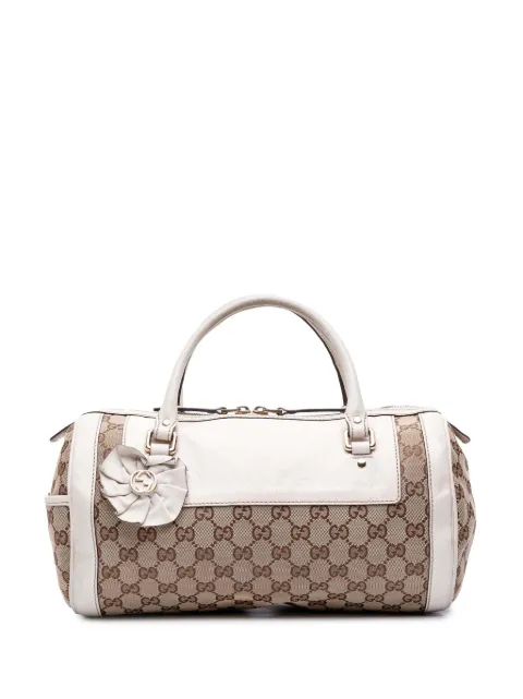 Gucci Pre-Owned 2000-2015 GG Canvas Trophy boston bag
