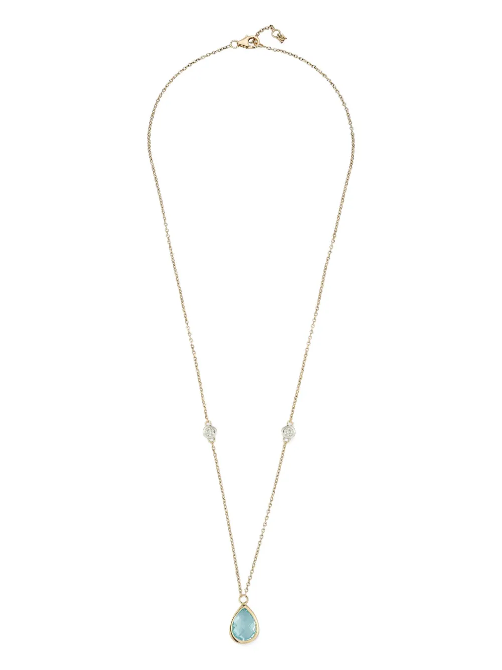 Mateo collier à pendentif orné de cristal | or | Image 1