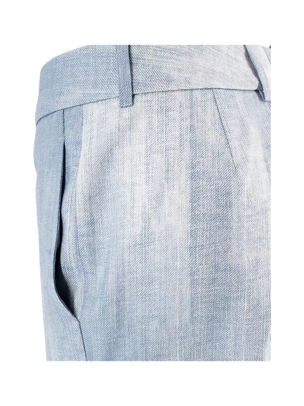 Ermanno Scervino pleated pocket trousers Blauw