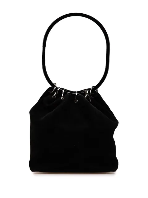 Gucci Pre-Owned 2000-2015 Suede Resin Hoop Handle handbag