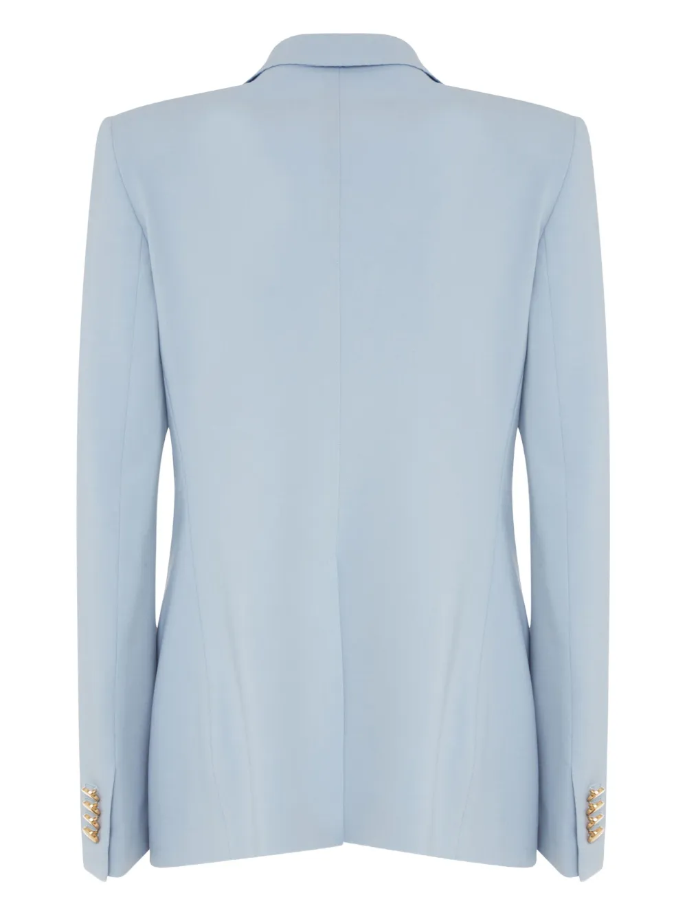 Tagliatore double-breasted gold-button blazer Blauw