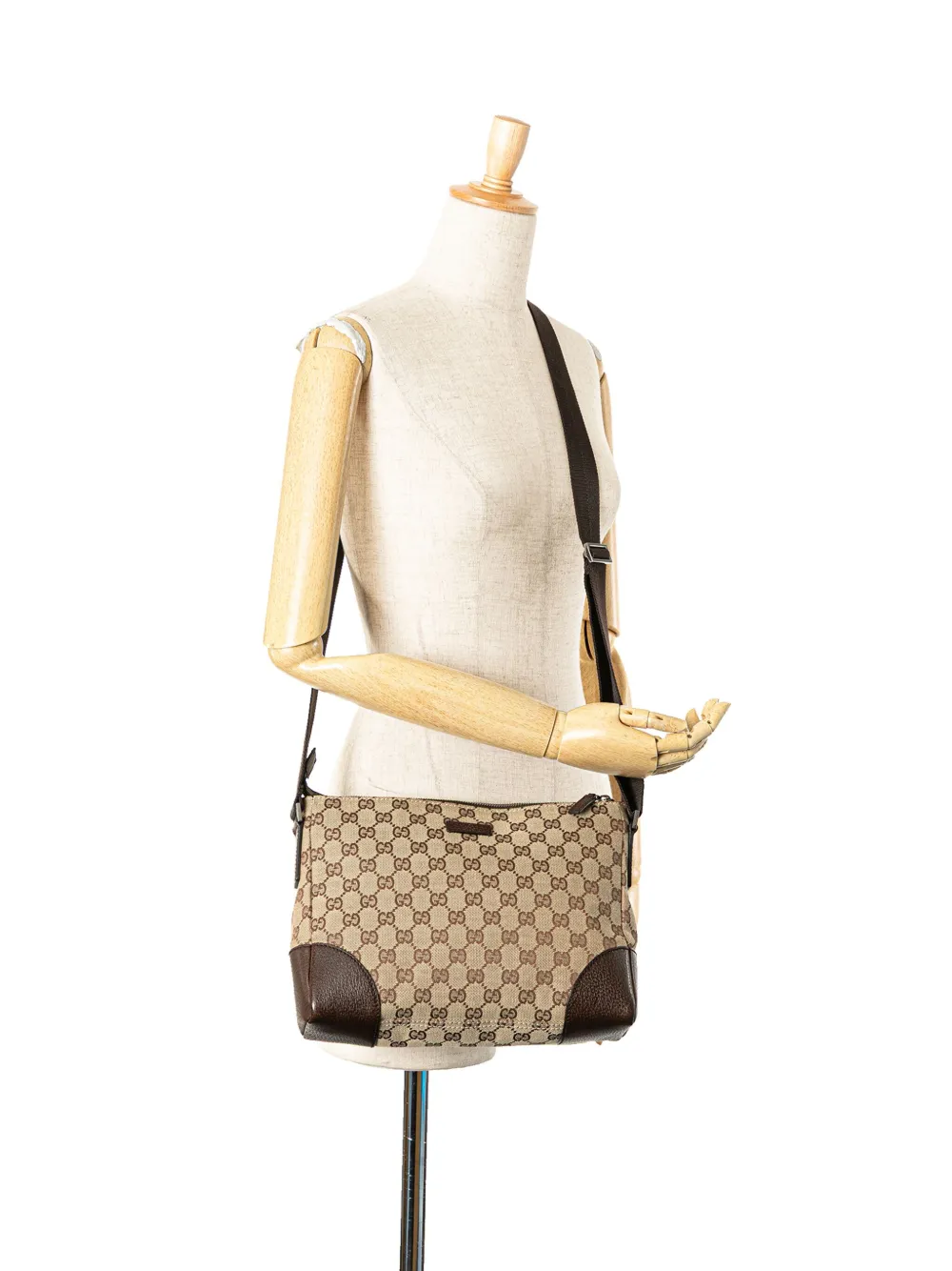 Pre-owned Gucci 2000-2015 Gg Canvas Crossbody Bag