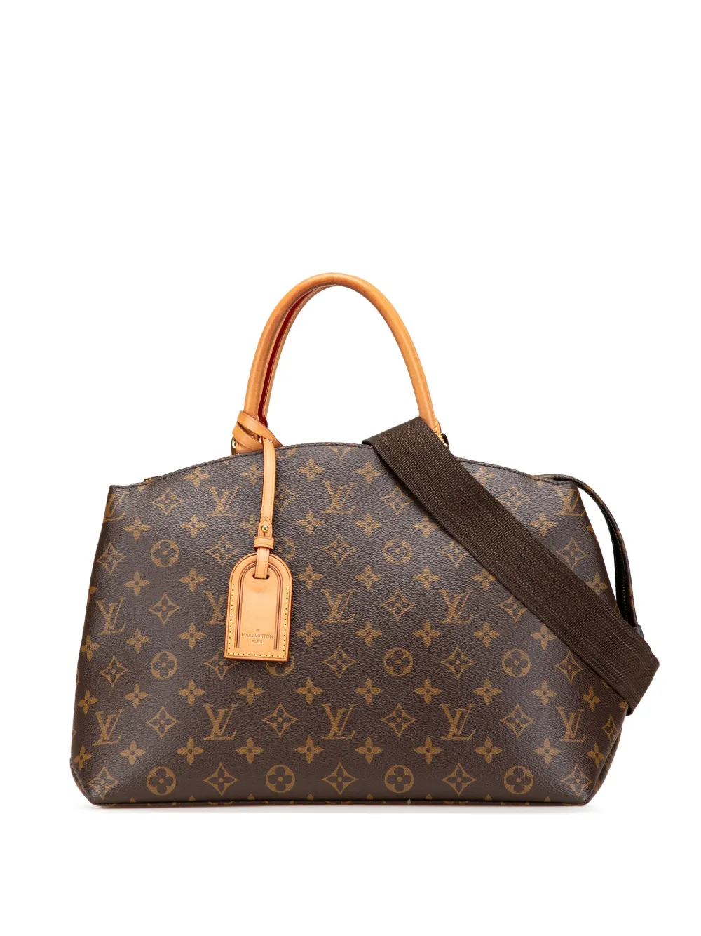 Pre-owned Louis Vuitton 2021-2025 Monogram Grand Palais Satchel