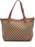 Gucci Pre-Owned 2016-2024 GG Canvas Craft tote bag - Brown