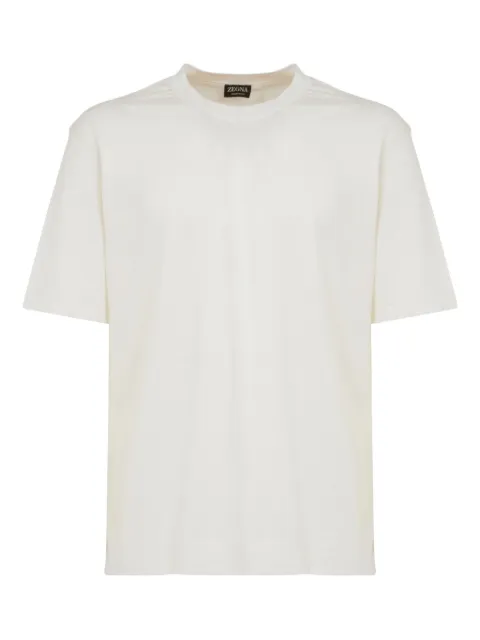 Zegna camiseta con cuello redondo
