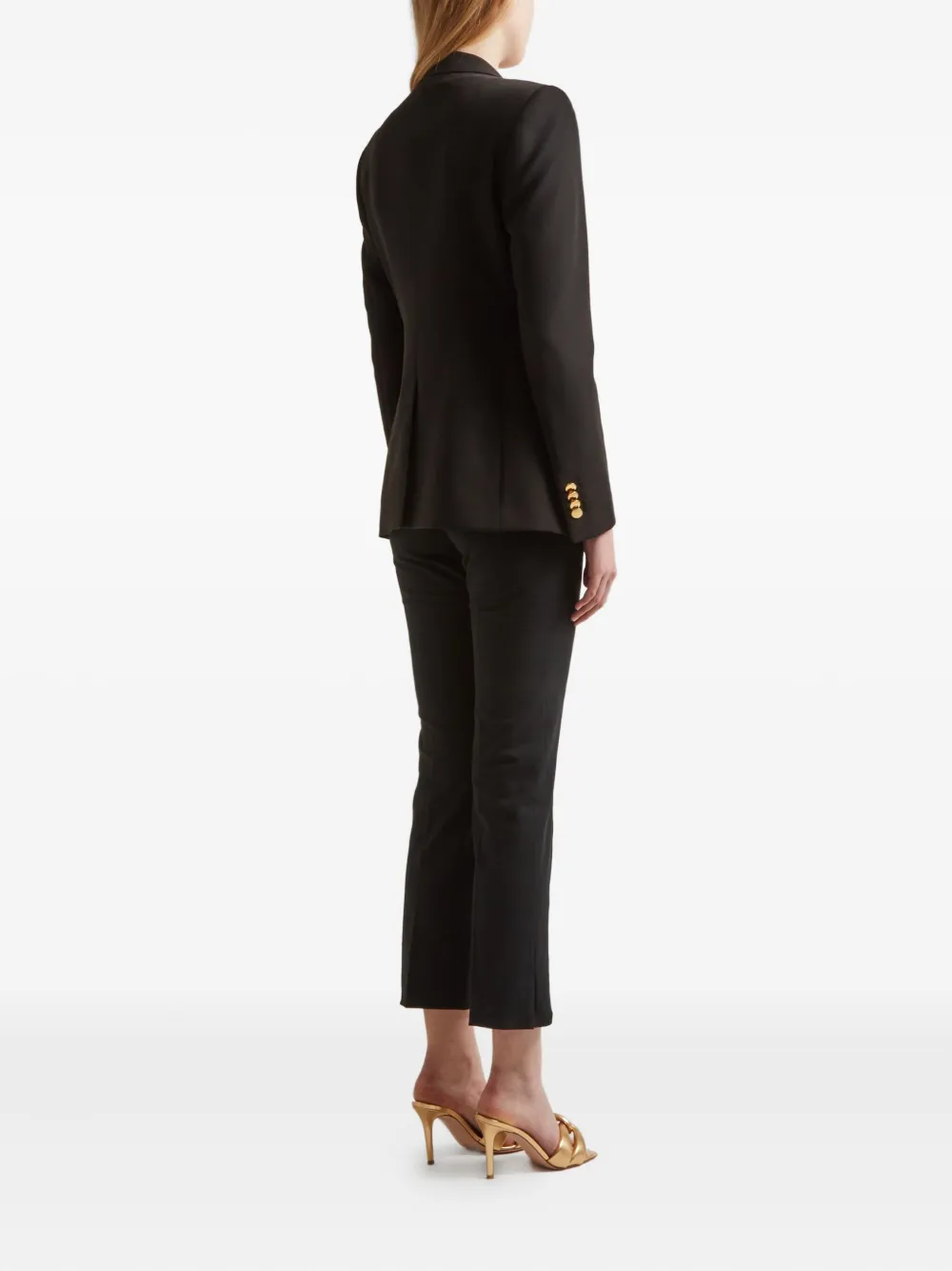 Tagliatore double-breasted blazer Zwart