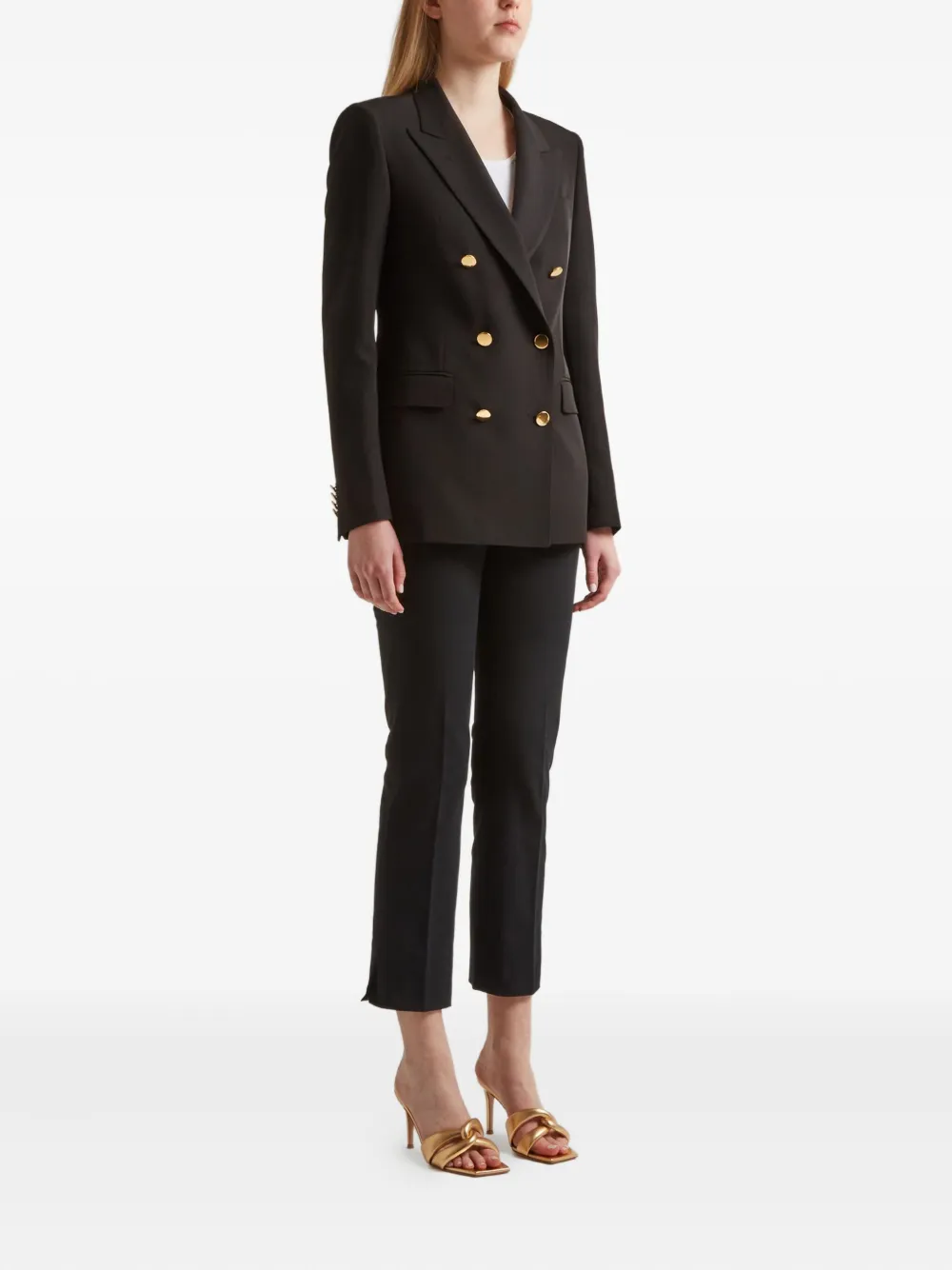 Tagliatore double-breasted blazer Zwart