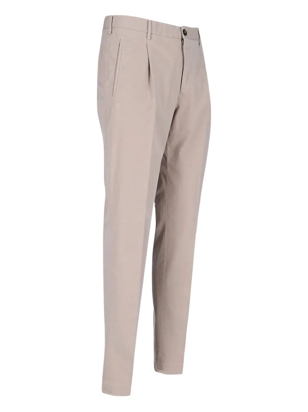 Incotex Pleated-front Trousers In Neutral