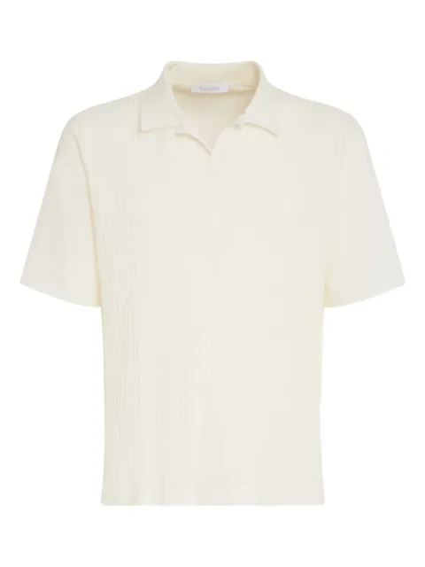 Cruciani T-Shirt aus geripptem Strick