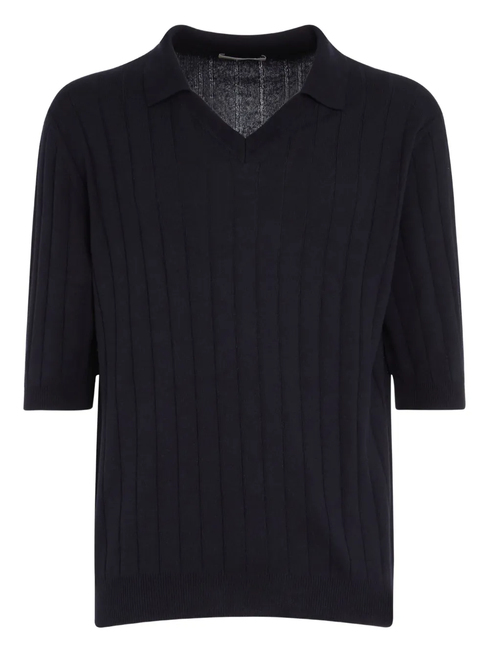 Cruciani ribbed T-shirt | Blue | Image 1