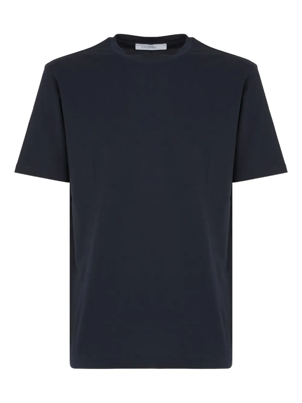 Cruciani crew-neck short-sleeve T-shirt | Blue | Image 1