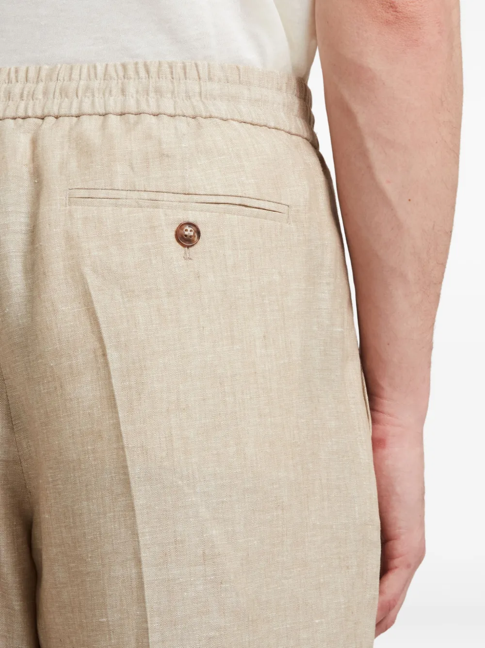 Brett Johnson Leinenshorts mit elastischem Bund | Kleidung | Image 4