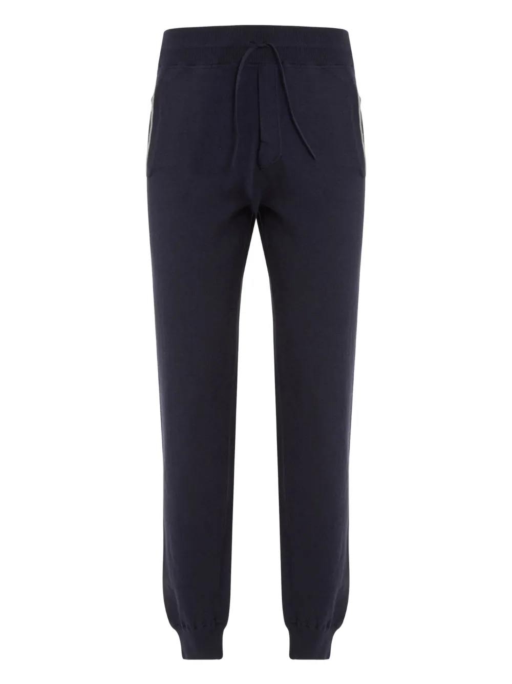 Cruciani Straight broek van katoenblend Blauw