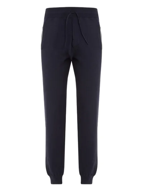 Cruciani cotton-blend straight-leg trousers