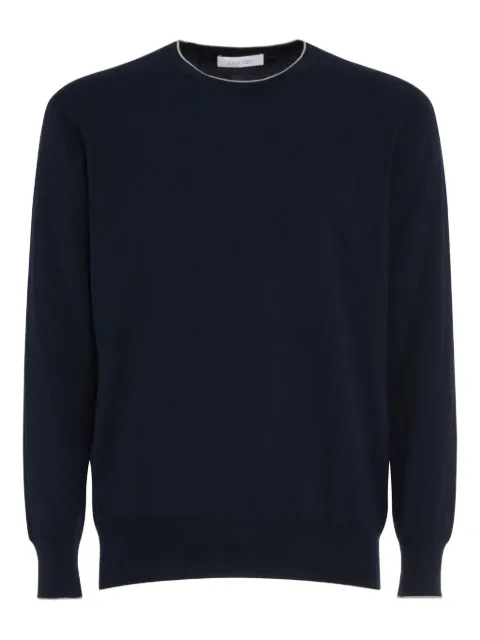 Cruciani crew-neck long-sleeve sweater