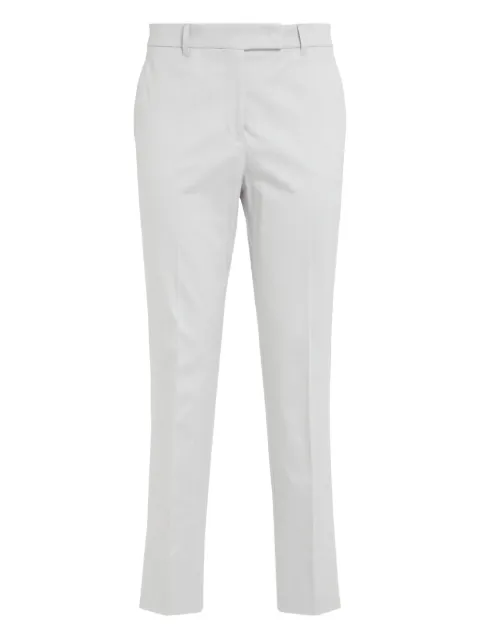 Incotex flat-front trousers