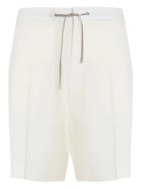 Brett Johnson pleated drawstring shorts