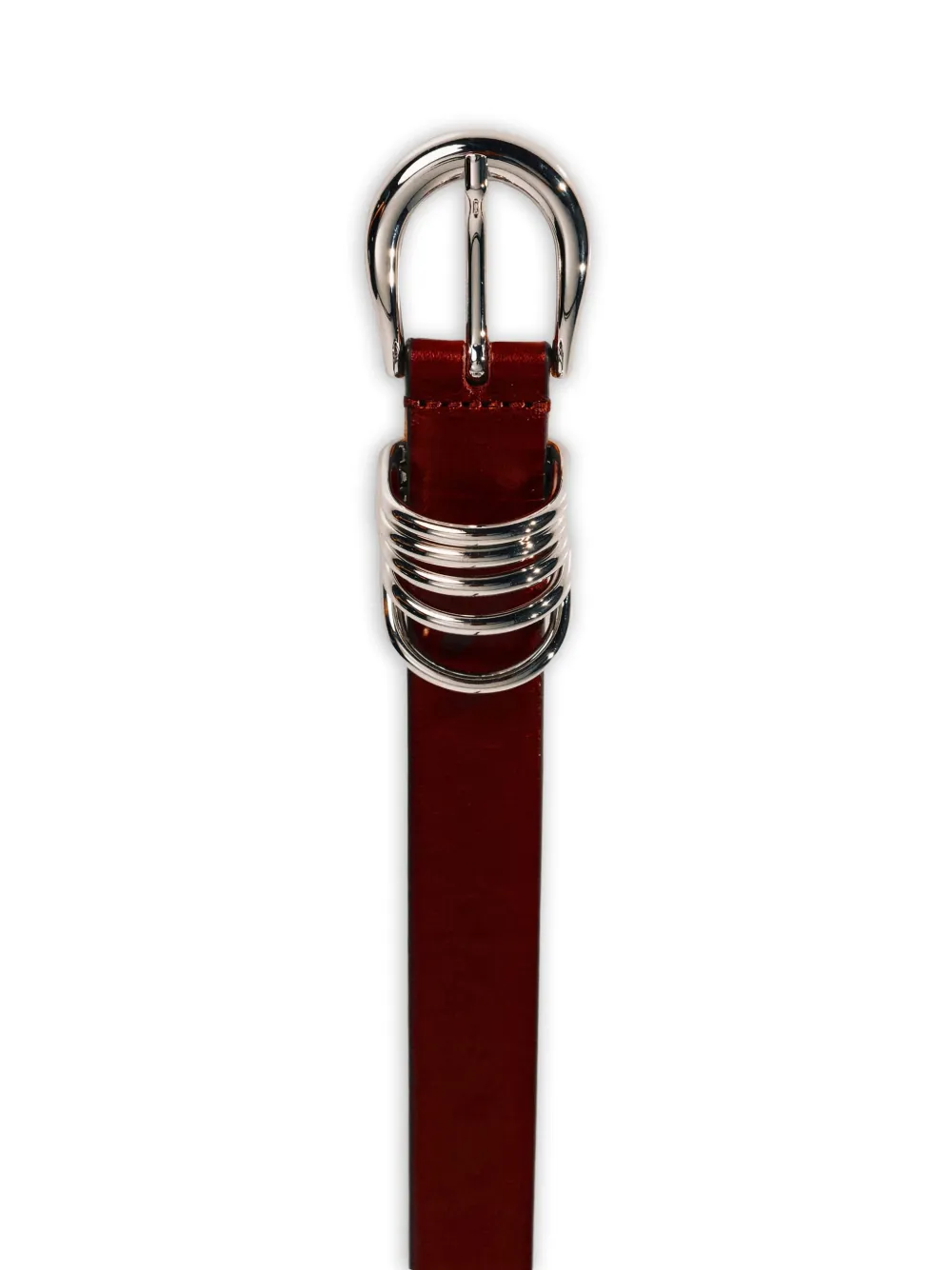Déhanche Hollyhock silver-buckle calf-leather belt | Image 2