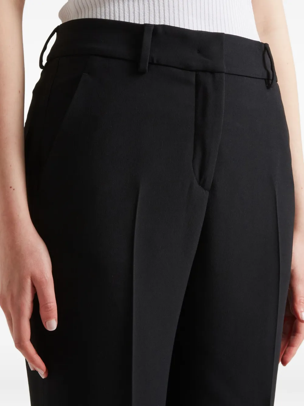 Incotex Straight broek Zwart