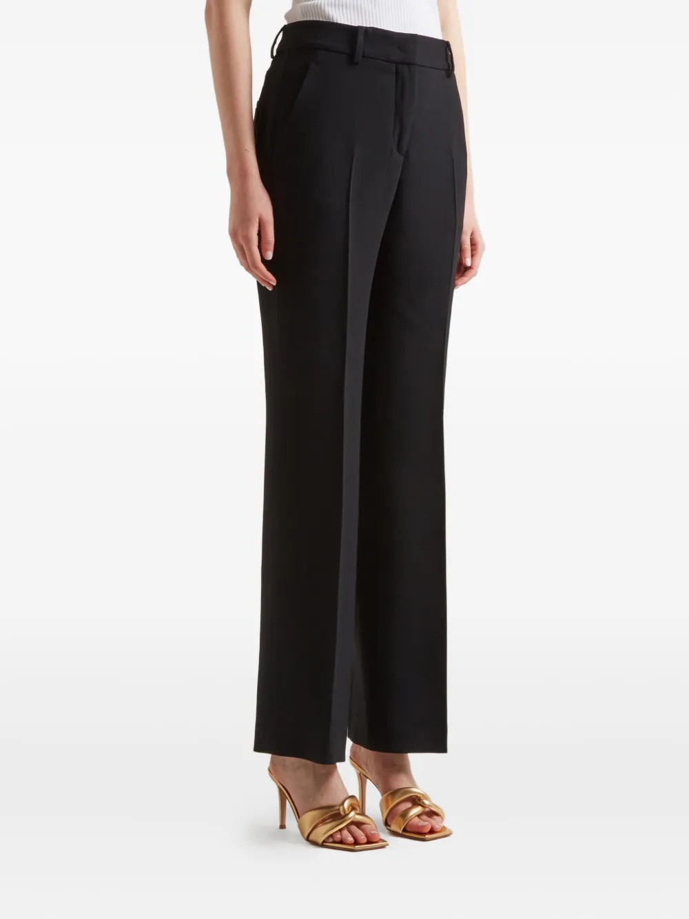 Incotex Straight broek Zwart