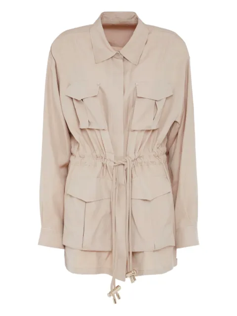 Elie Saab drawstring-waist jacket