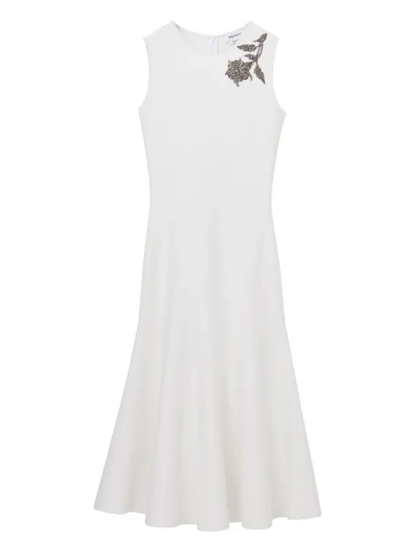 【Alexander McQueen】Banshee embroidery midi dress 30187505_60395167_600.jpg