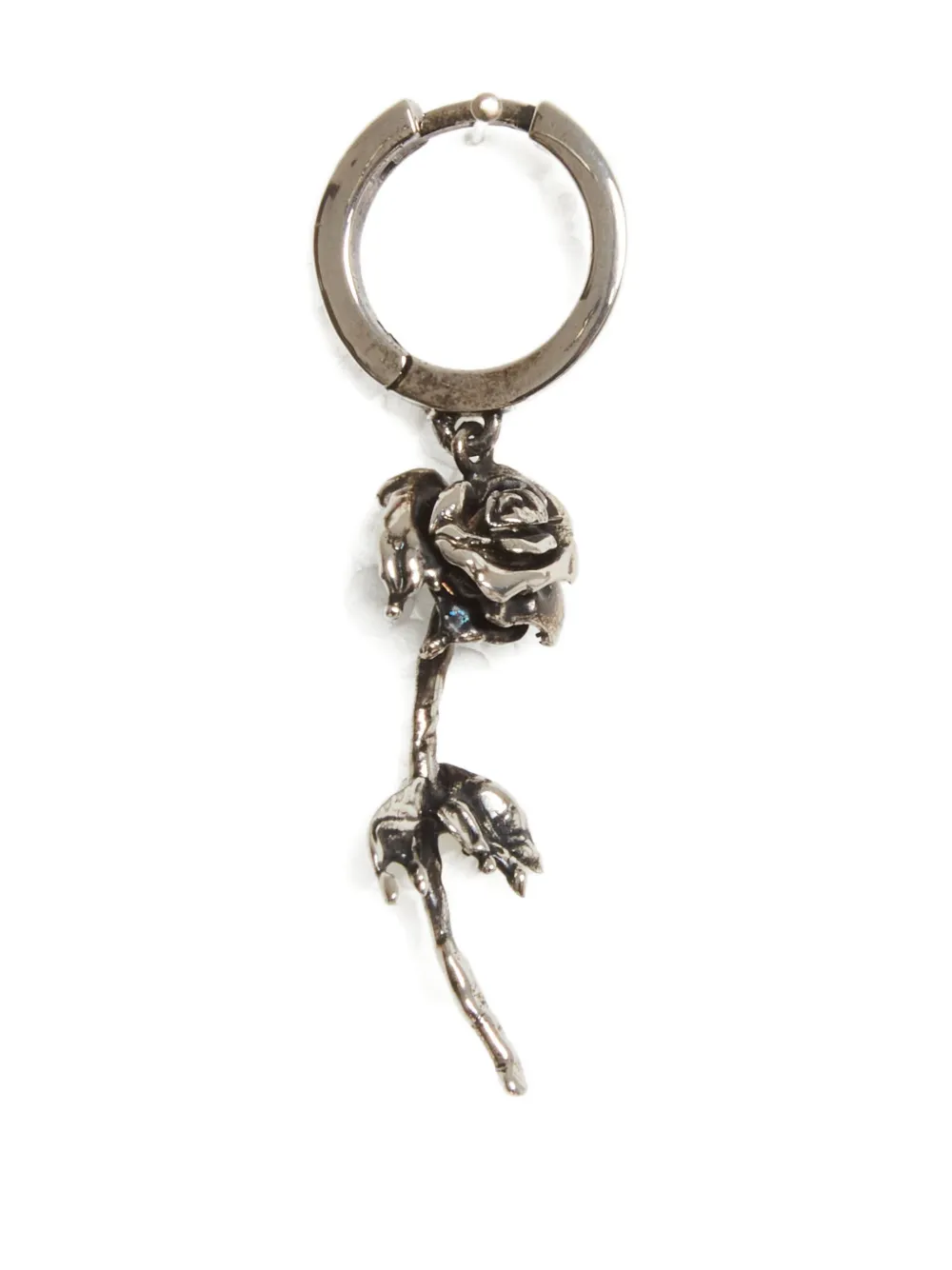 Alexander McQueen rose-charm hoop earring | Image 2