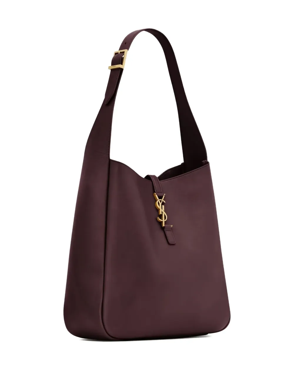 Saint Laurent Le 5 À 7 leren schoudertas Rood