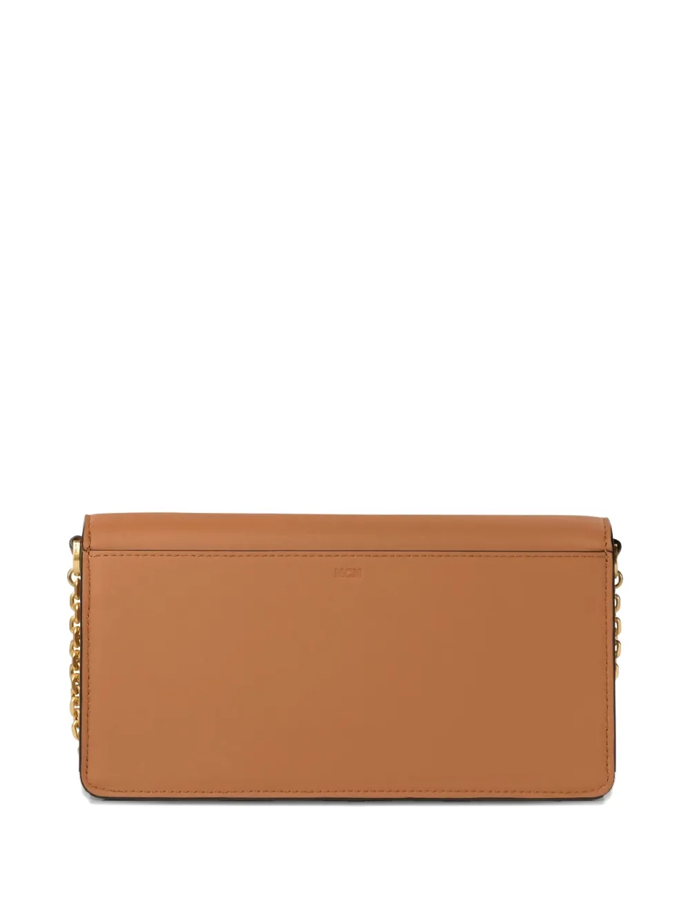 MCM Schoudertas met logo-reliëf - Bruin