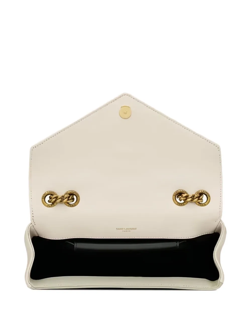 Saint Laurent Loulou schoudertas Beige
