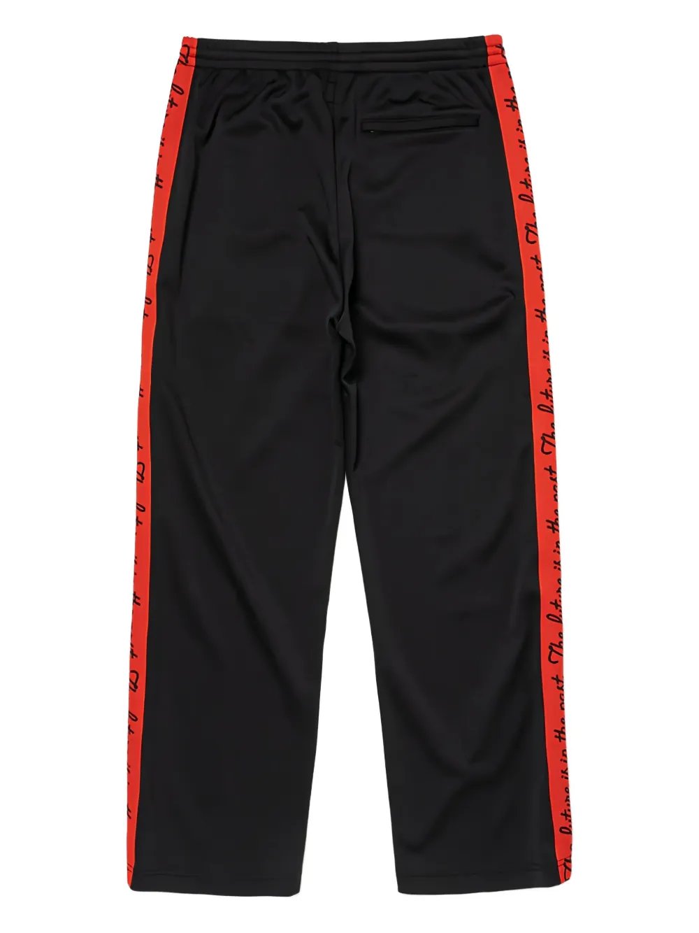 Human Made logo-embroidered track pants - Zwart