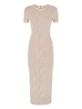 FENDI floral-jacquard dress - Pink