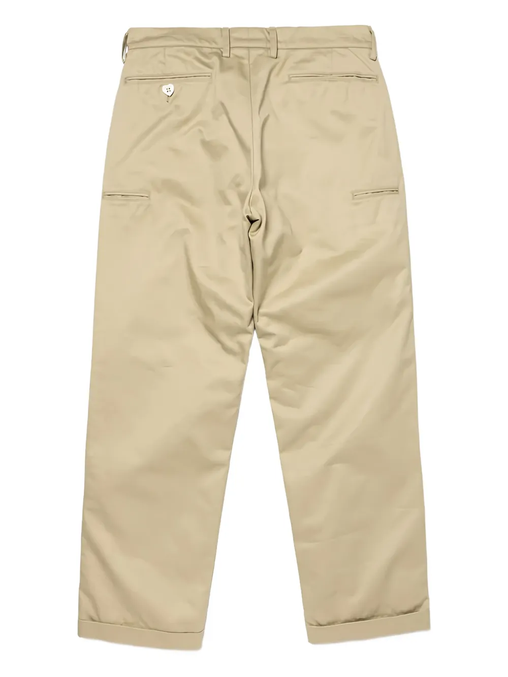 Human Made logo-embroidered trousers - Beige