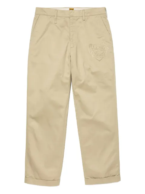 Human Made logo-embroidered trousers 