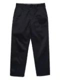 Human Made logo-embroidered trousers - Blue