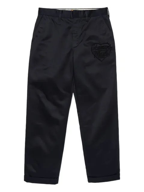 Human Made logo-embroidered trousers 