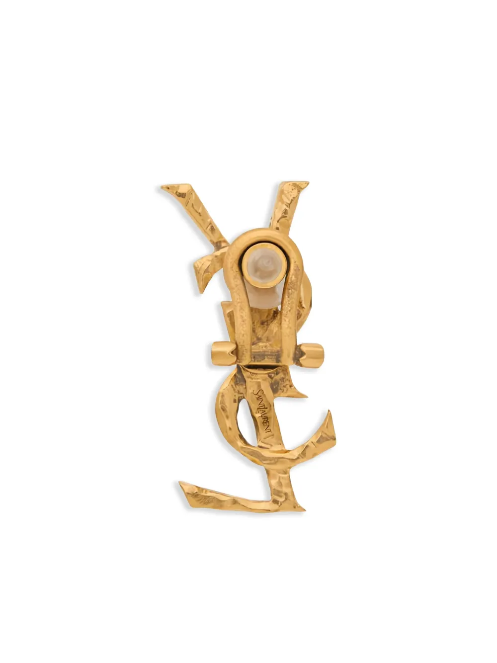 Saint Laurent Cassandre oorbel - Goud