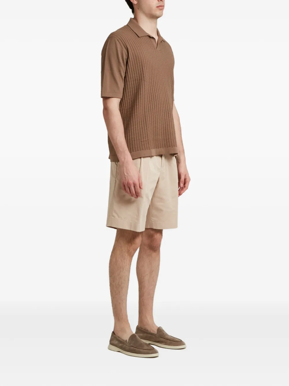Cruciani textured polo shirt | Image 2