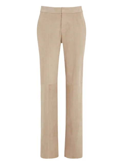Stouls suede panel trousers