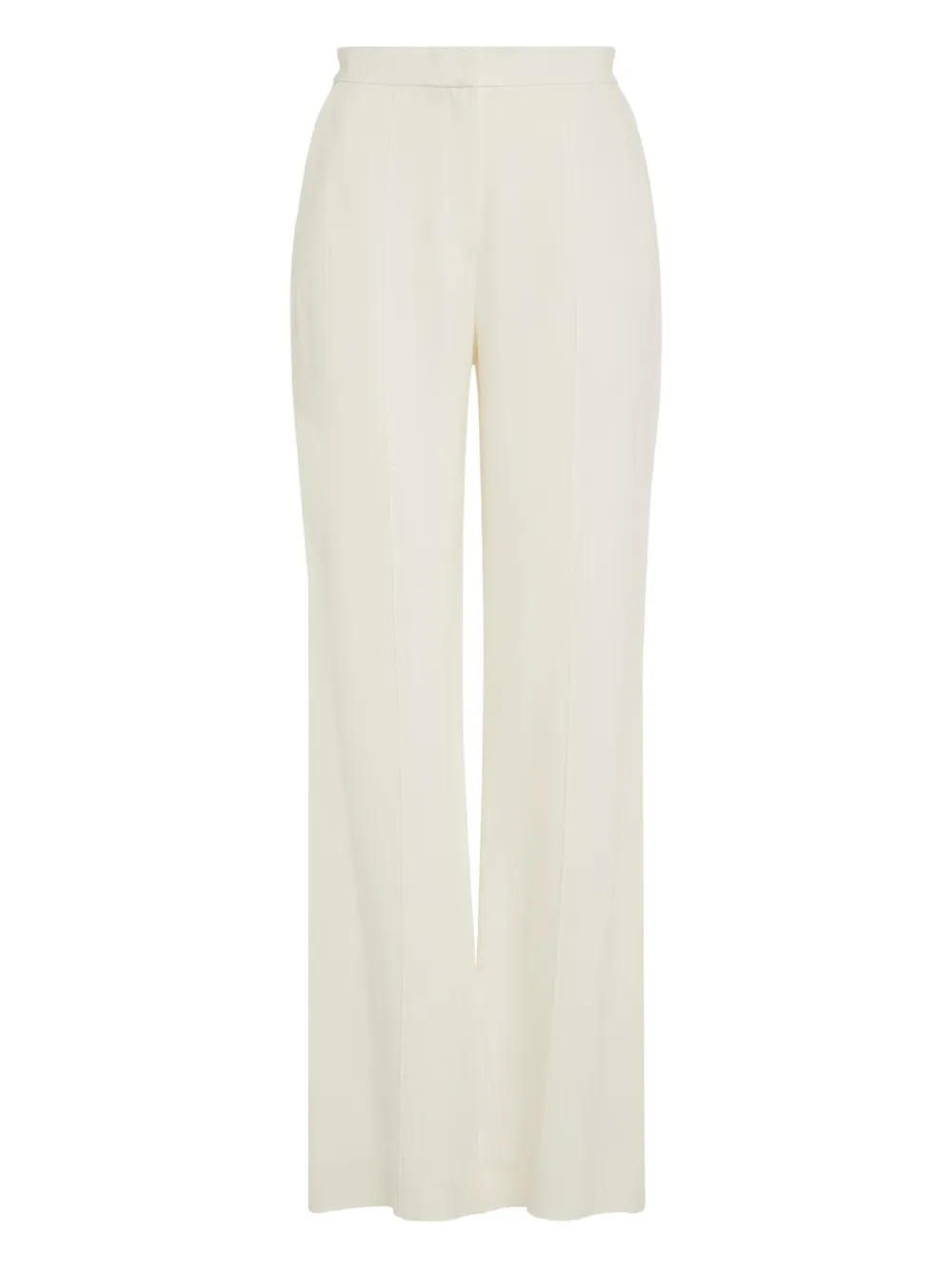 Elie Saab flared-leg trousers Beige