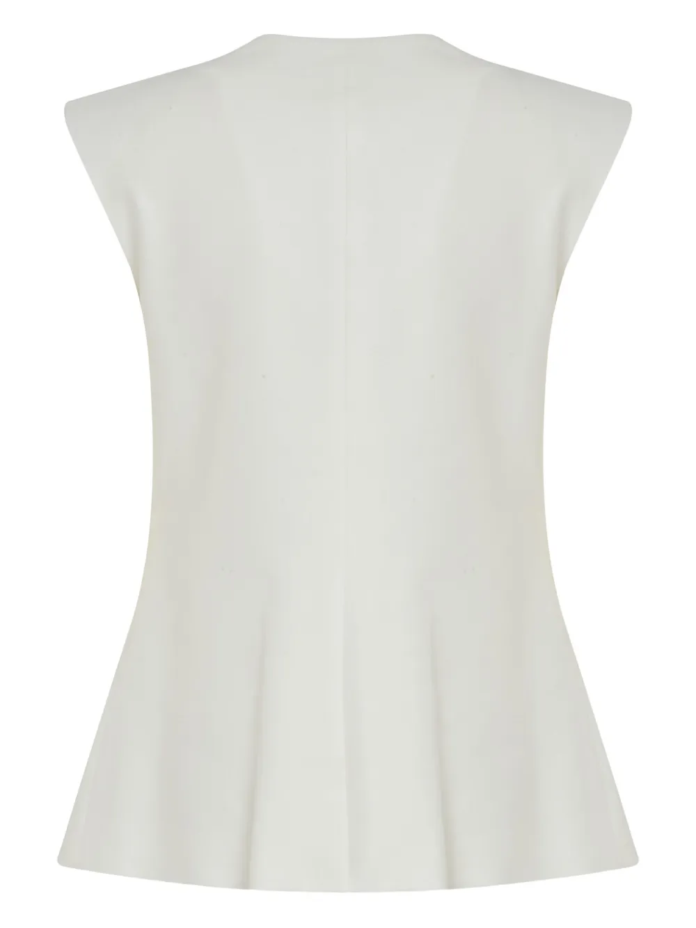 Veronica Beard Gilet met knoopsluiting Wit